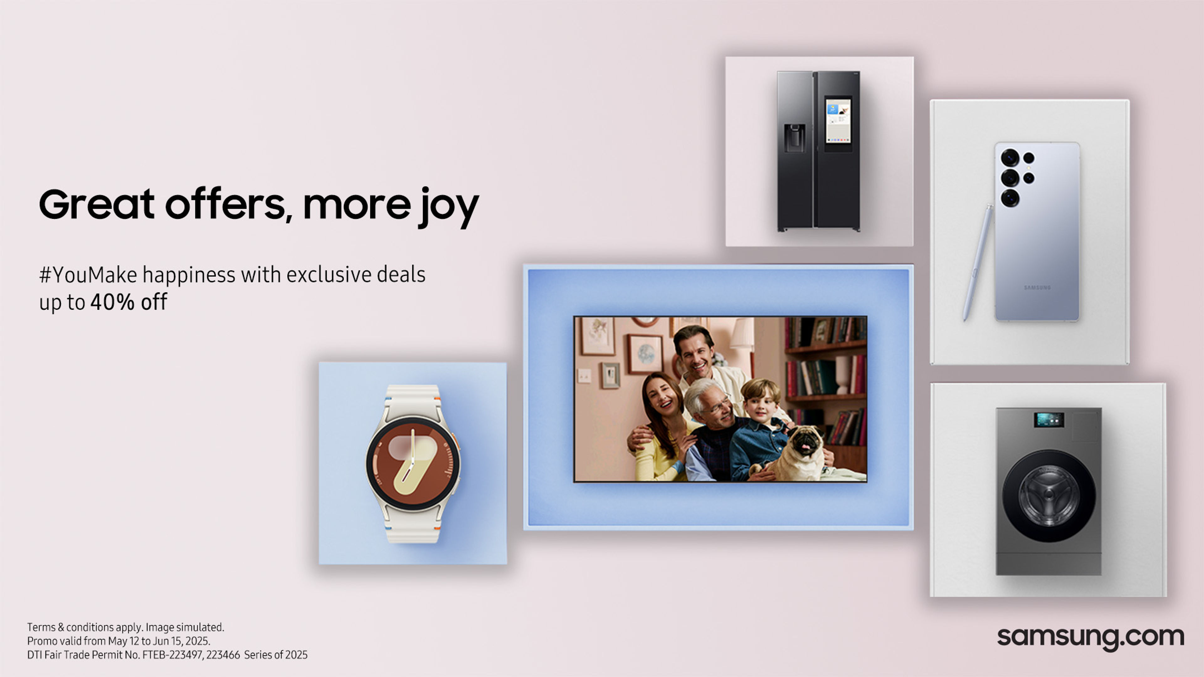 A banner image of Samsung YouMake promotions.