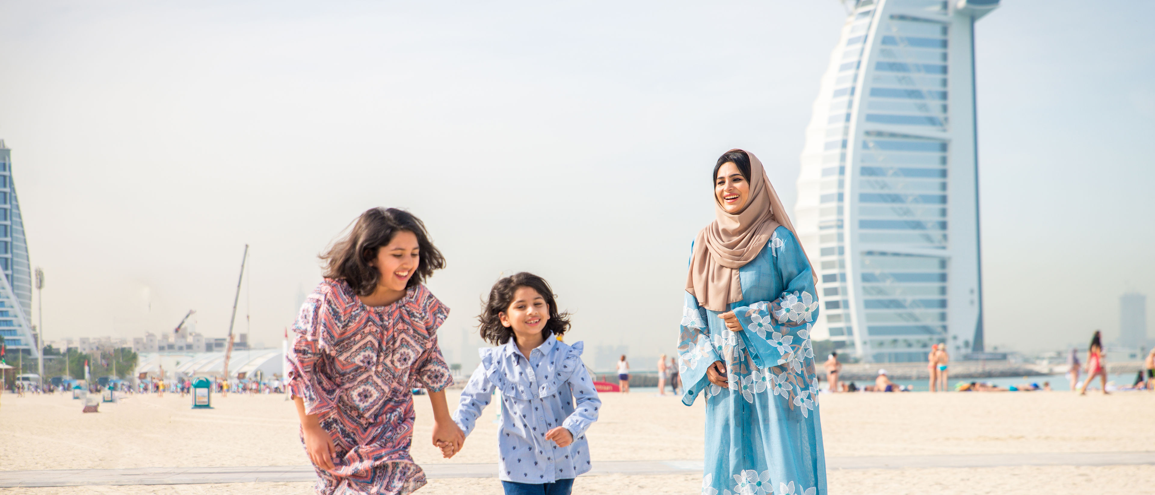 family having fun together