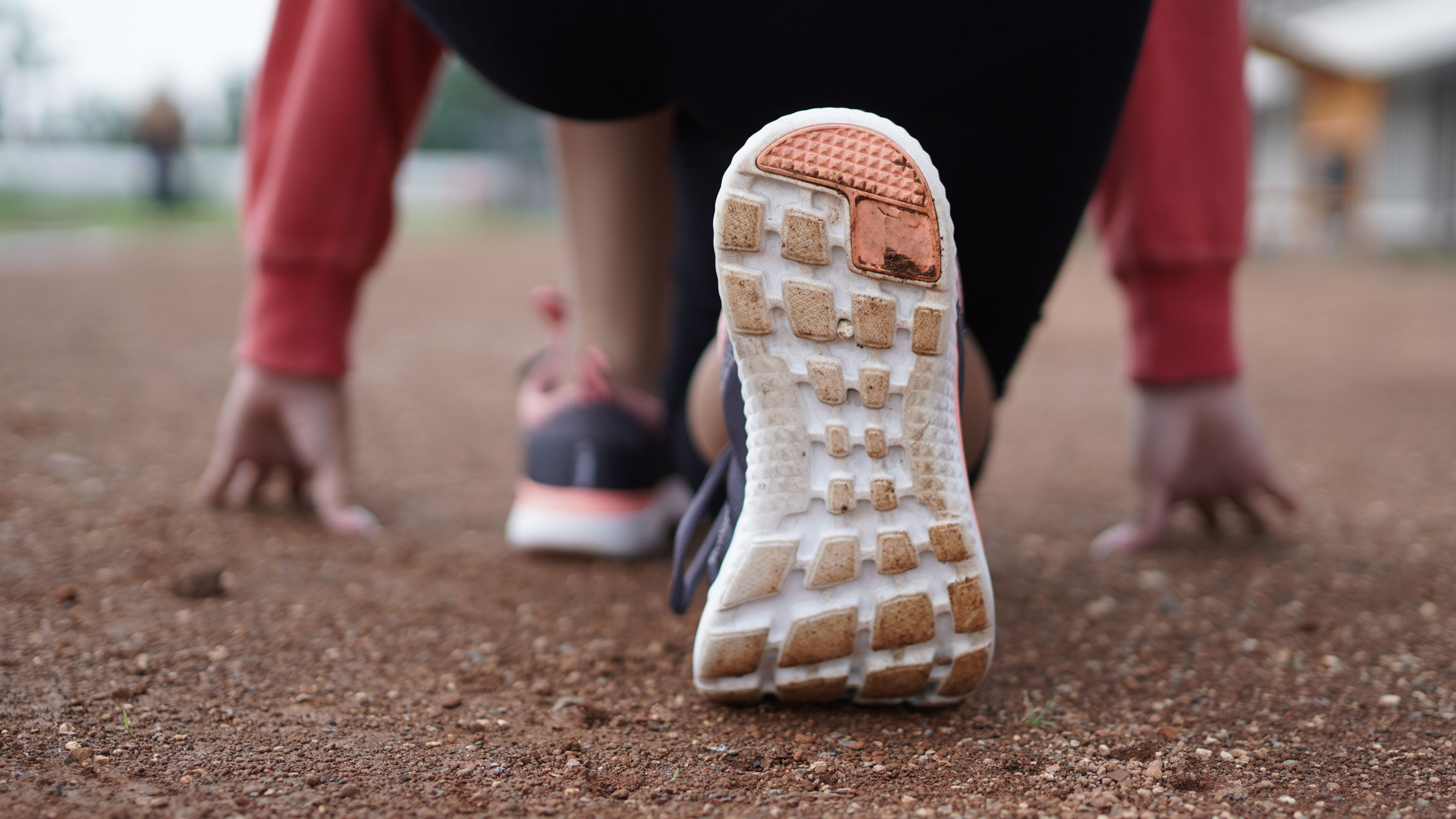 A close-up of the outsole of a shoe 