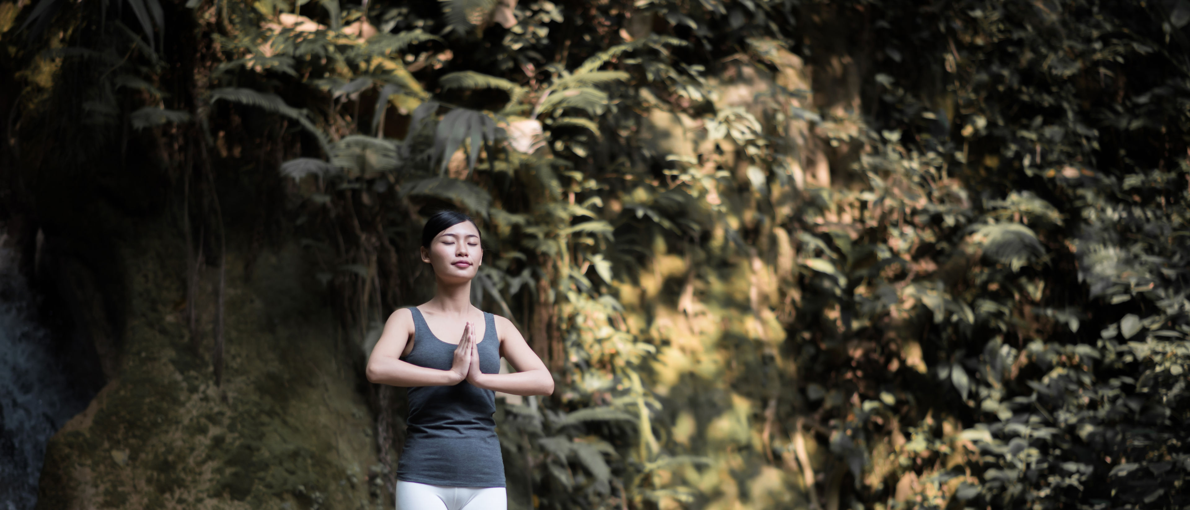 Woman meditating 