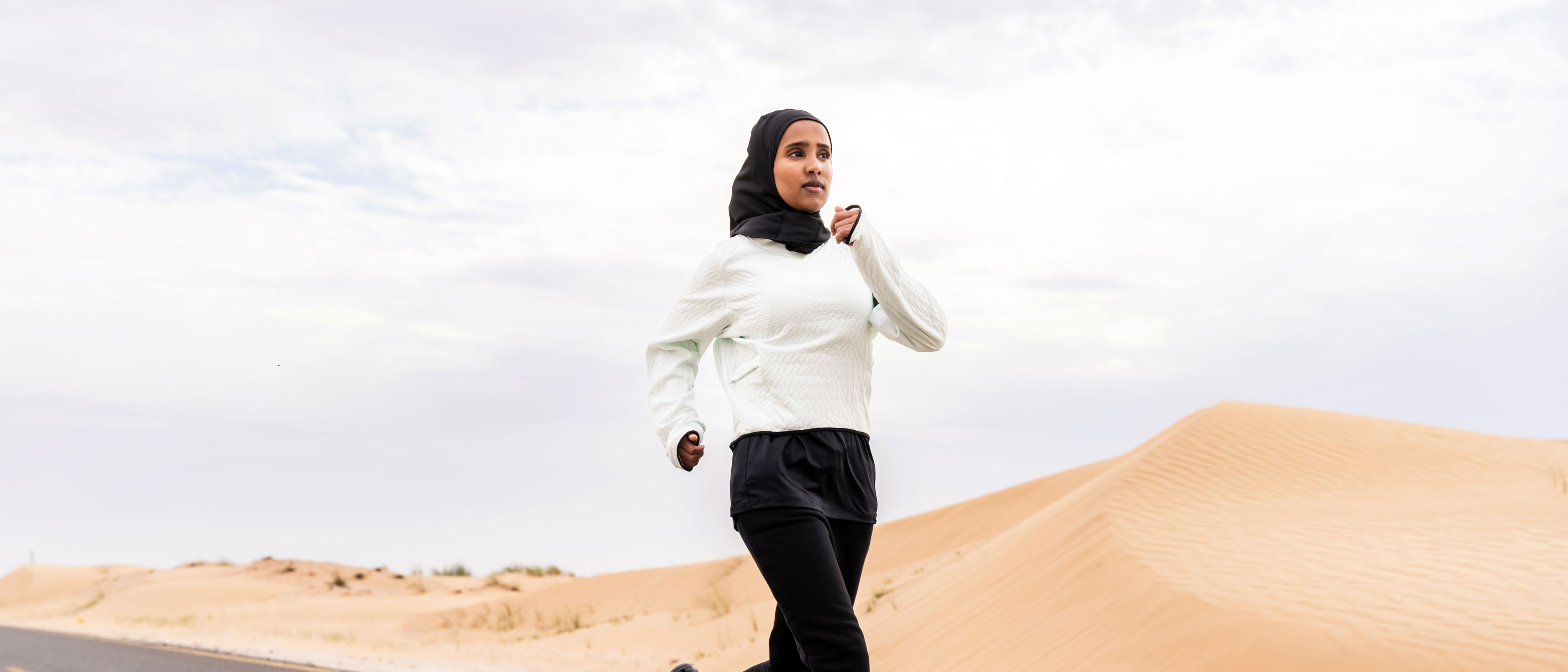 Woman going for jogging