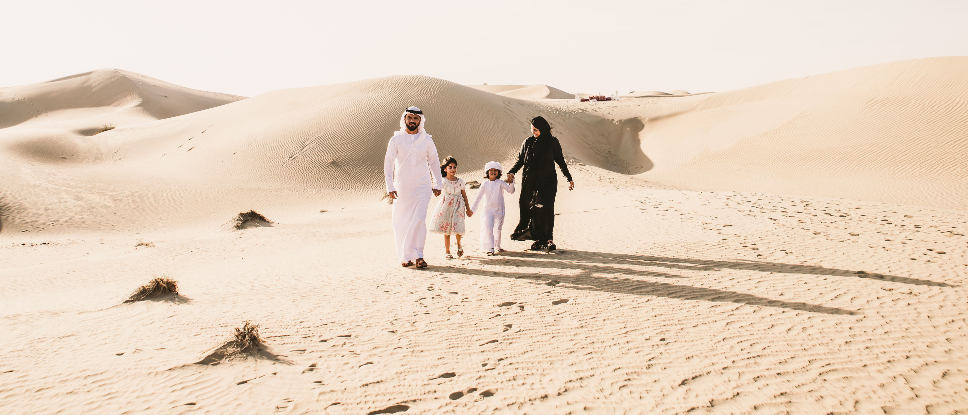 Woman at desert