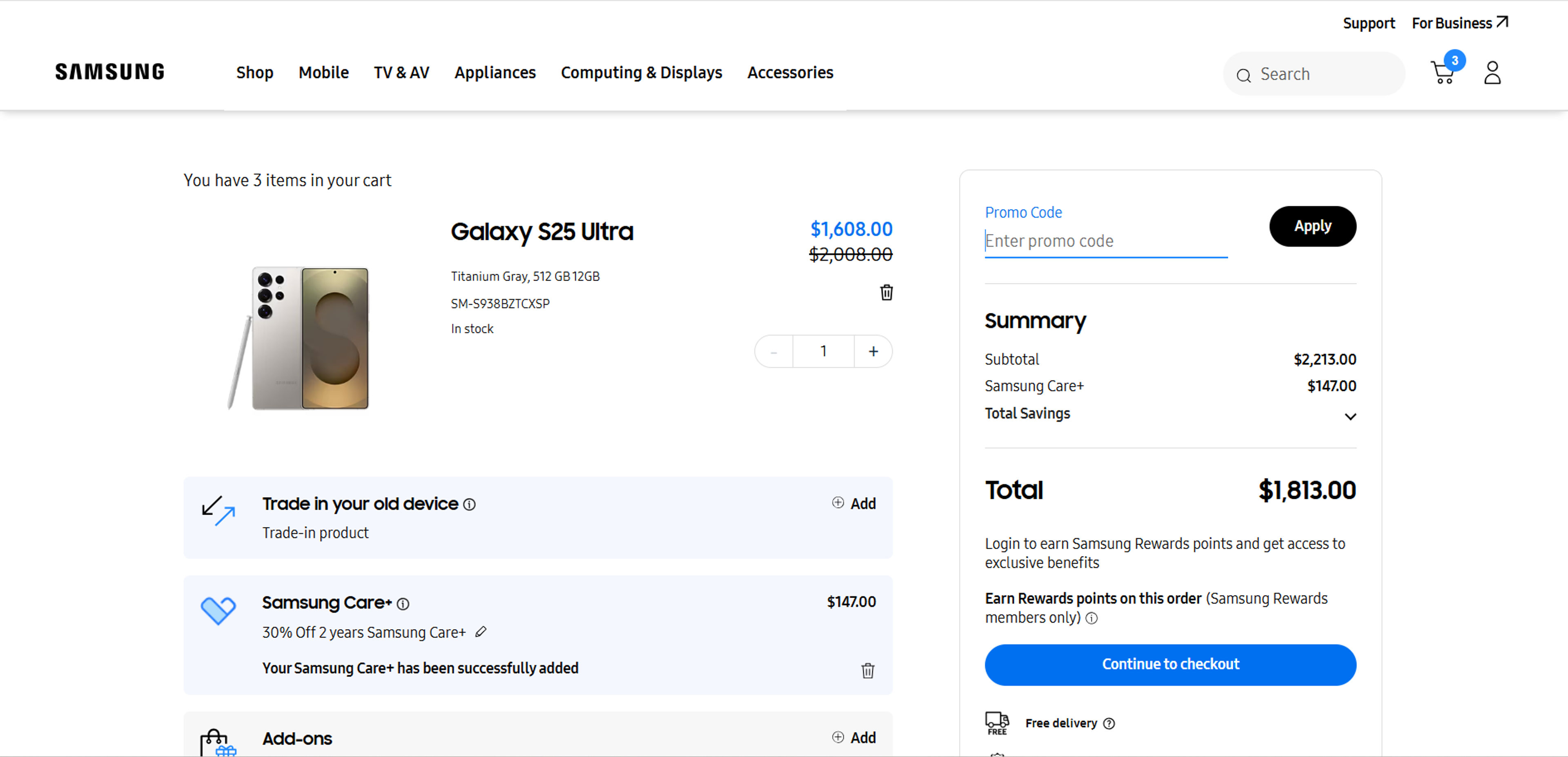 How to use coupon for Samsung