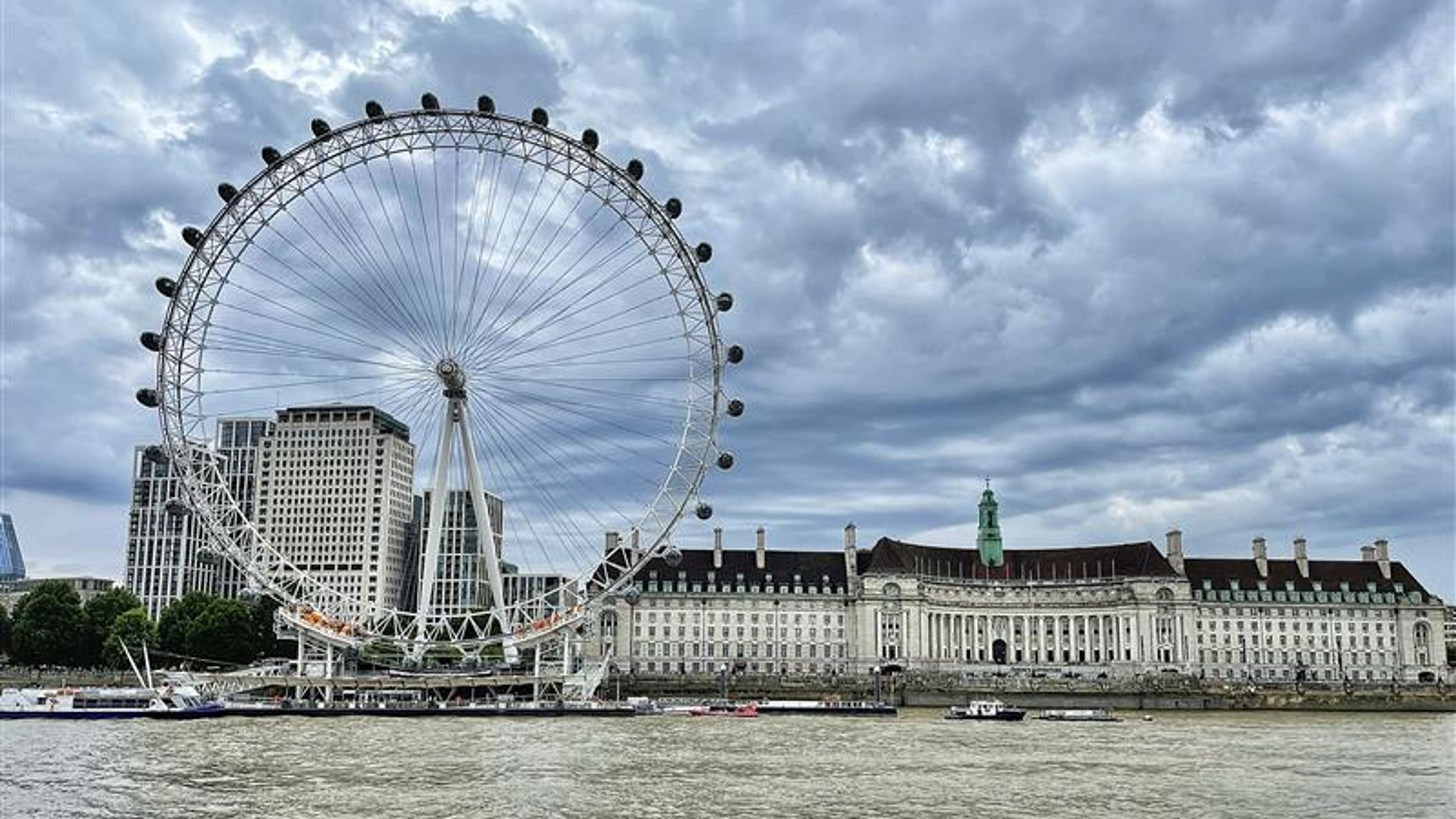 A view of London city 